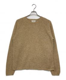 Abercrombie & Fitch（アバクロンビー アンド フィッチ）の古着「ラムウールラグランニット」｜ベージュ