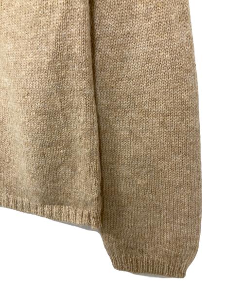 Abercrombie & Fitch（アバクロンビー アンド フィッチ）Abercrombie & Fitch (アバクロンビー アンド フィッチ) ラムウールラグランニット ベージュ サイズ:Mの古着・服飾アイテム