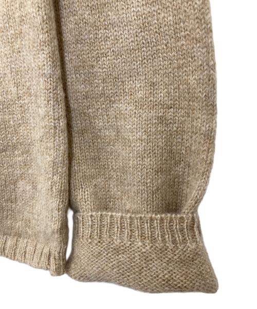 Abercrombie & Fitch（アバクロンビー アンド フィッチ）Abercrombie & Fitch (アバクロンビー アンド フィッチ) ラムウールラグランニット ベージュ サイズ:Mの古着・服飾アイテム