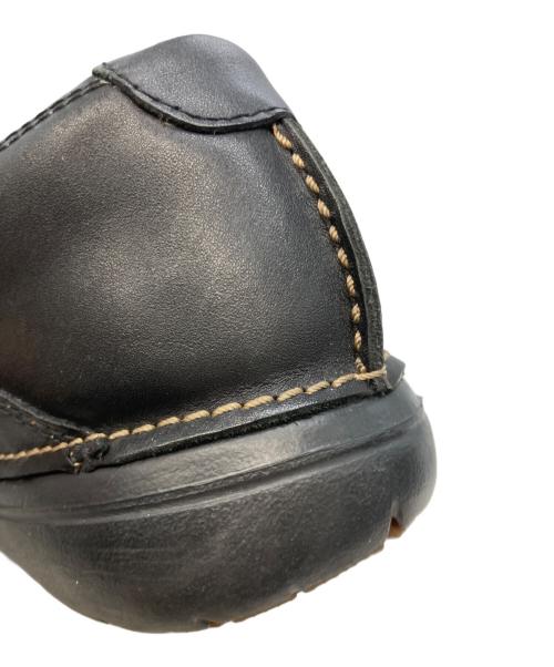CLARKS（クラークス）CLARKS (クラークス) レザーコンフォートシューズ ブラック サイズ:US7.5の古着・服飾アイテム