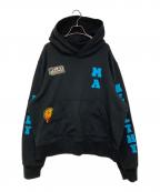 AMIRI×A LOVE MOVEMENTアミリ×アラブモーメント）の古着「A Love Movement Edition”Healthy Body” Hoodie」｜ブラック
