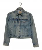 POLO RALPH LAURENポロ・ラルフローレン）の古着「デニムジャケット」｜ネイビー