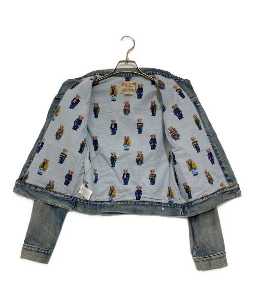 POLO RALPH LAUREN（ポロ・ラルフローレン）POLO RALPH LAUREN (ポロ・ラルフローレン) デニムジャケット ネイビー サイズ:XSの古着・服飾アイテム
