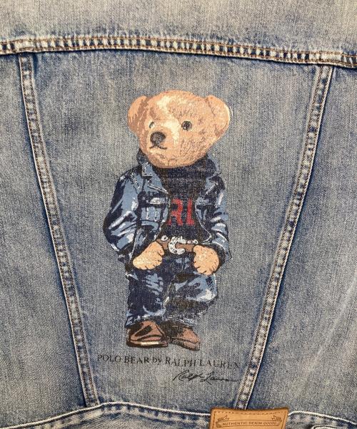 POLO RALPH LAUREN（ポロ・ラルフローレン）POLO RALPH LAUREN (ポロ・ラルフローレン) デニムジャケット ネイビー サイズ:XSの古着・服飾アイテム