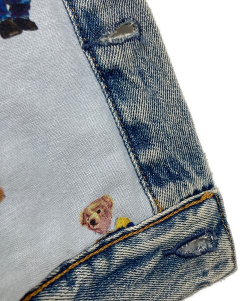 POLO RALPH LAUREN（ポロ・ラルフローレン）POLO RALPH LAUREN (ポロ・ラルフローレン) デニムジャケット ネイビー サイズ:XSの古着・服飾アイテム