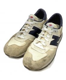 NEW BALANCE（ニューバランス）の古着「ローカットスニーカー」｜アイボリー