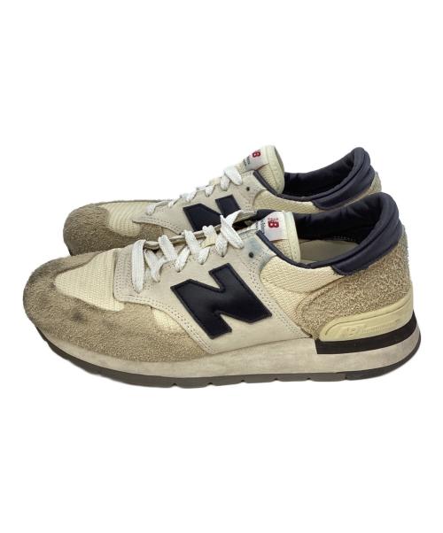 NEW BALANCE（ニューバランス）NEW BALANCE (ニューバランス) ローカットスニーカー アイボリー サイズ:26㎝の古着・服飾アイテム