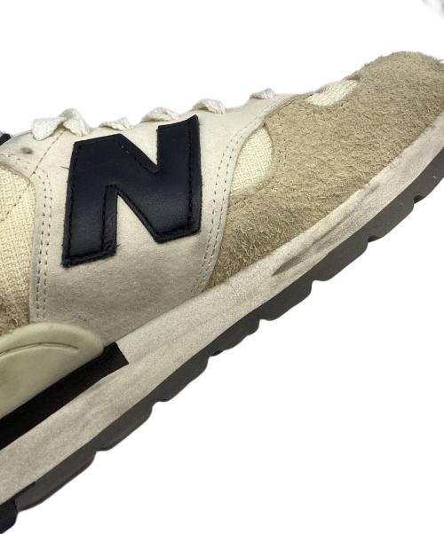 NEW BALANCE（ニューバランス）NEW BALANCE (ニューバランス) ローカットスニーカー アイボリー サイズ:26㎝の古着・服飾アイテム