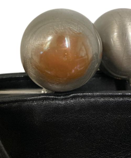 kawa-kawa（カワカワ）kawa-kawa (カワカワ) がま口ショルダーバッグ ブラックの古着・服飾アイテム