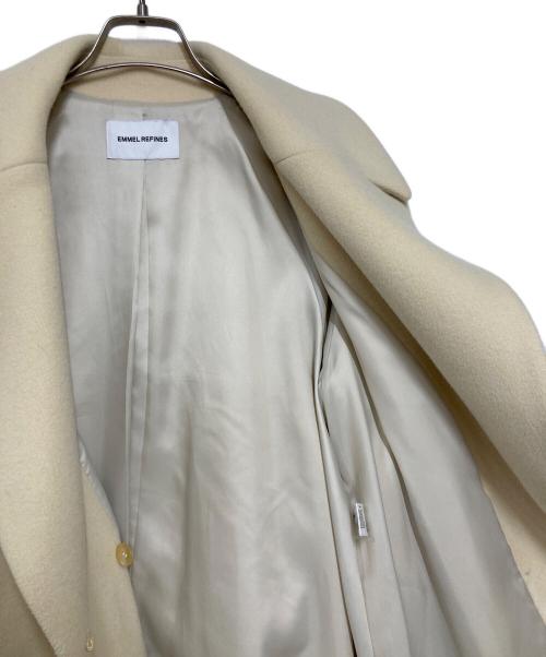 EMMEL REFINES（エメル リファインズ）EMMEL REFINES (エメル リファインズ) ベルテッドコート アイボリー サイズ:Sの古着・服飾アイテム
