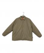 UNIVERSAL OVERALLユニバーサルオーバーオール）の古着「PADDING COACH JACKET」｜ベージュ