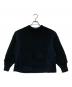 UNDERCOVER（アンダーカバー）の古着「コットンロングスリーブTシャツスウェットパネル重ねデザイン」｜ブラック