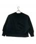 UNDERCOVER (アンダーカバー) コットンロングスリーブTシャツスウェットパネル重ねデザイン ブラック サイズ:１：10000円