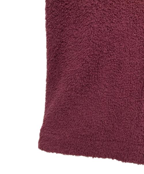 UNDERCOVER（アンダーカバー）UNDERCOVER (アンダーカバー) コットンパイルステンカラーコート ボルドー サイズ:２の古着・服飾アイテム