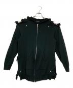 UNDERCOVERアンダーカバー）の古着「ムスビジップパーカー」｜ブラック