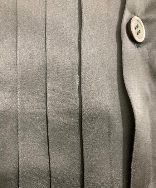 UNDERCOVER（アンダーカバー）UNDERCOVER (アンダーカバー) プリーツウールカーディガン ブラック サイズ:１の古着・服飾アイテム