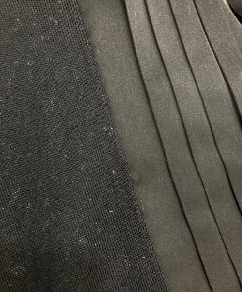 UNDERCOVER（アンダーカバー）UNDERCOVER (アンダーカバー) プリーツウールカーディガン ブラック サイズ:１の古着・服飾アイテム