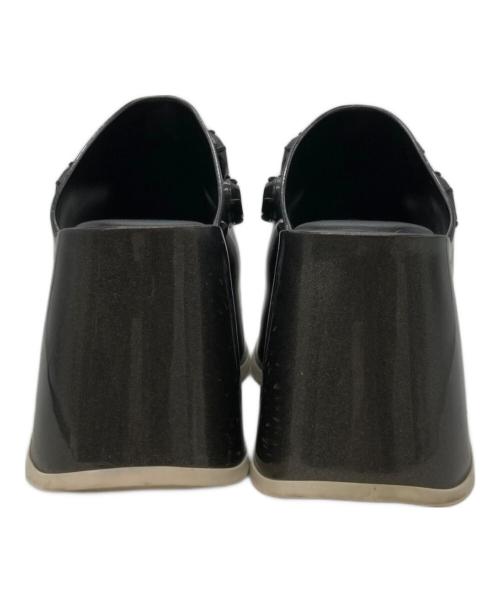 melissa（メリッサ）melissa (メリッサ) UNDERCOVER (アンダーカバー) ストーンデザインサンダル ブラック サイズ:22cmの古着・服飾アイテム