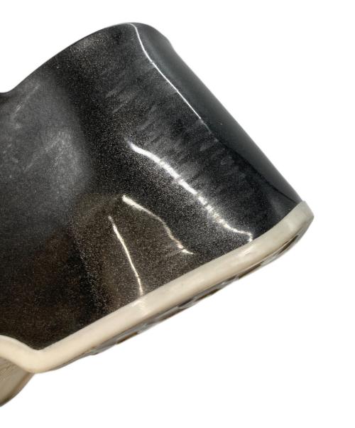 melissa（メリッサ）melissa (メリッサ) UNDERCOVER (アンダーカバー) ストーンデザインサンダル ブラック サイズ:22cmの古着・服飾アイテム