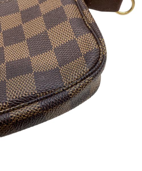 LOUIS VUITTON（ルイ ヴィトン）LOUIS VUITTON (ルイ ヴィトン) ミニ・ポシェット・アクセソワール ブラウンの古着・服飾アイテム