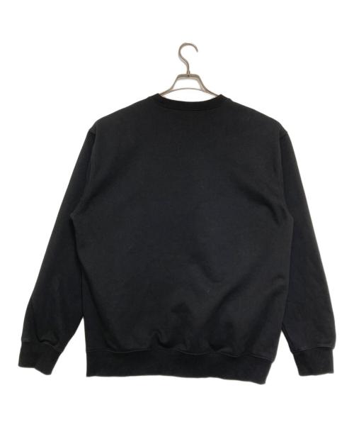 Carhartt WIP（カーハート ワーク イン プログレス）Carhartt WIP (カーハート ワークインプログレス) ロゴ刺繍スウェット ブラック サイズ:XLの古着・服飾アイテム