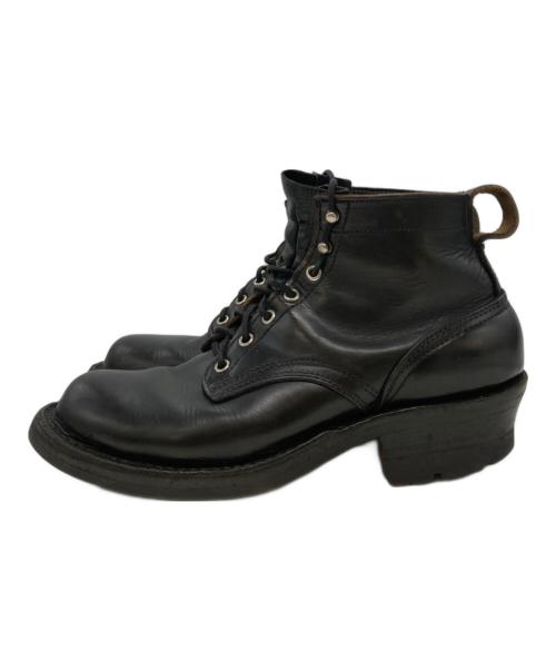 NICK'S BOOTS（ニックスブーツ）NICK'S BOOTS (ニックスブーツ) ショートブーツ ブラック サイズ:8 1/2の古着・服飾アイテム