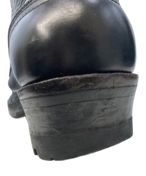 NICK'S BOOTS（ニックスブーツ）NICK'S BOOTS (ニックスブーツ) ショートブーツ ブラック サイズ:8 1/2の古着・服飾アイテム