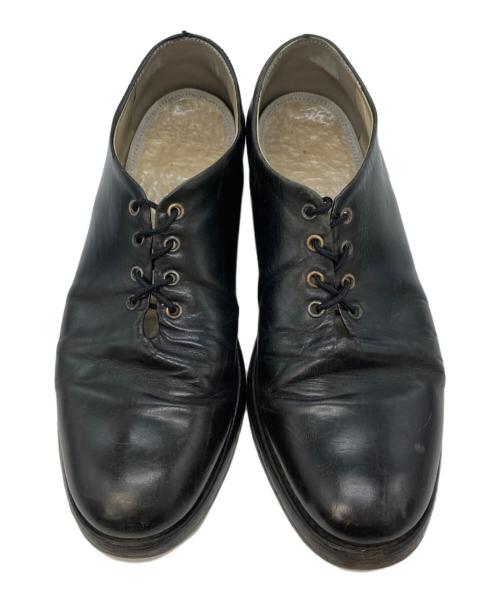 CHEREVICHKIOTVICHKI（シェレヴィッキオヴィッキ）CHEREVICHKIOTVICHKI (シェレヴィッキオヴィッキ) レザーシューズ ブラック サイズ:42の古着・服飾アイテム