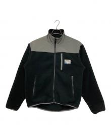 HUMAN MADE（ヒューマンメイド）の古着「フリースジャケット」｜グレー×ブラック