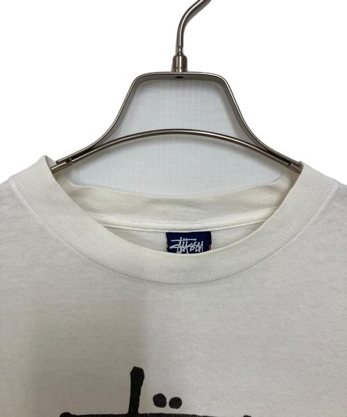 stussy（ステューシー）stussy (ステューシー) WORLD LEAGUE 1990-1998 TEE ホワイト サイズ:Ｍの古着・服飾アイテム