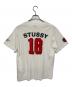 stussy (ステューシー) WORLD LEAGUE 1990-1998 TEE ホワイト サイズ:Ｍ：8000円