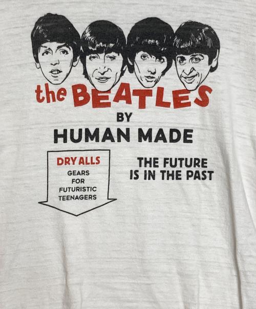 HUMAN MADE（ヒューマンメイド）HUMAN MADE (ヒューマンメイド) the BEATLES (ビートルズ) T-SHIRT Beatles ホワイト サイズ:不明の古着・服飾アイテム