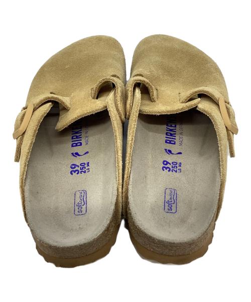 BIRKENSTOCK（ビルケンシュトック）BIRKENSTOCK (ビルケンシュトック) ボストン キャメル サイズ:39の古着・服飾アイテム