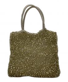 ANTEPRIMA（アンテプリマ）の古着「ワイヤーハンドバッグ」｜ゴールド