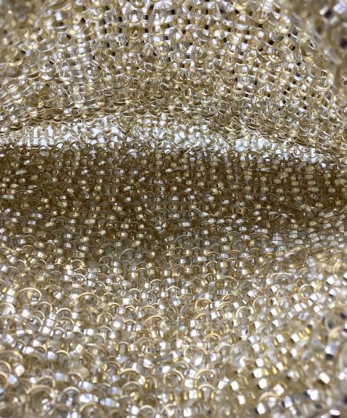 ANTEPRIMA（アンテプリマ）ANTEPRIMA (アンテプリマ) ワイヤーハンドバッグ ゴールドの古着・服飾アイテム