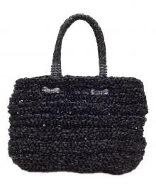 ANTEPRIMA MISTO（アンテプリマミスト）の古着「リボンハンドバッグ」｜ブラック