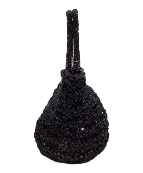 ANTEPRIMA MISTO（アンテプリマミスト）ANTEPRIMA MISTO (アンテプリマミスト) リボンハンドバッグ ブラックの古着・服飾アイテム