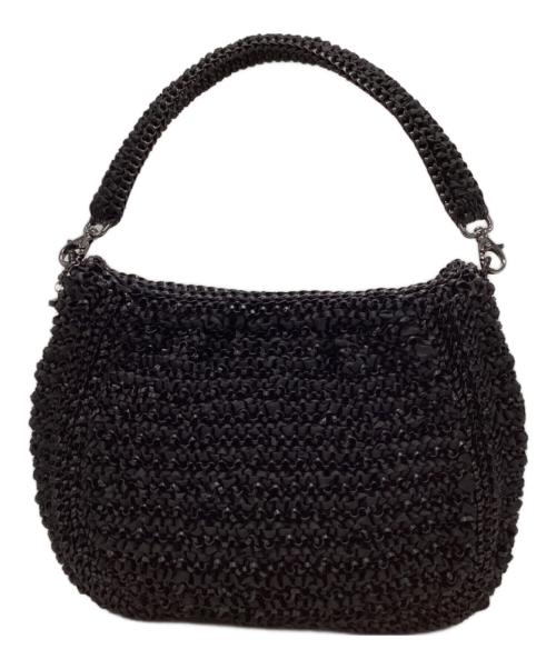 ANTEPRIMA（アンテプリマ）ANTEPRIMA (アンテプリマ) リボンワンショルダーバッグ ブラックの古着・服飾アイテム