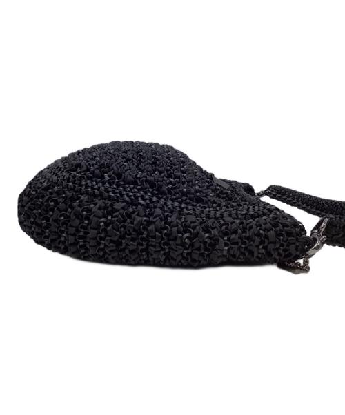 ANTEPRIMA（アンテプリマ）ANTEPRIMA (アンテプリマ) リボンワンショルダーバッグ ブラックの古着・服飾アイテム