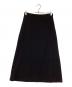 Y's（ワイズ）の古着「レトロウールロングスカート」｜ブラック