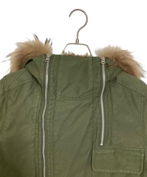 ZUCCA（ズッカ）ZUCCA (ズッカ) 再構築ミリタリージャケット/Reworked Military Jacket グリーン サイズ:Ｍの古着・服飾アイテム