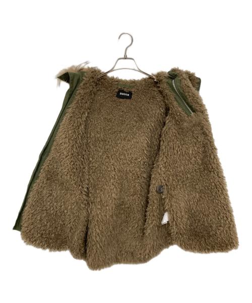 ZUCCA（ズッカ）ZUCCA (ズッカ) 再構築ミリタリージャケット/Reworked Military Jacket グリーン サイズ:Ｍの古着・服飾アイテム