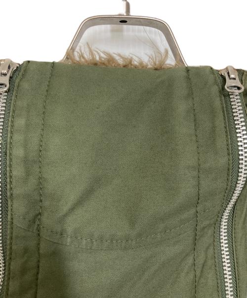 ZUCCA（ズッカ）ZUCCA (ズッカ) 再構築ミリタリージャケット/Reworked Military Jacket グリーン サイズ:Ｍの古着・服飾アイテム