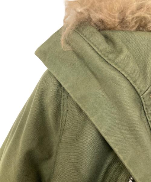 ZUCCA（ズッカ）ZUCCA (ズッカ) 再構築ミリタリージャケット/Reworked Military Jacket グリーン サイズ:Ｍの古着・服飾アイテム