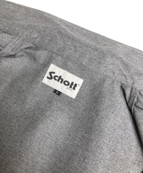 Schott（ショット）Schott (ショット) TC ワークジャケット グレー サイズ:Lの古着・服飾アイテム