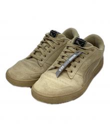 PUMA（プーマ）の古着「ローカットスニーカー」｜ベージュ