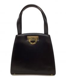 CELINE（セリーヌ）の古着「オールドガンチーニ2WAYバッグ」｜ブラック