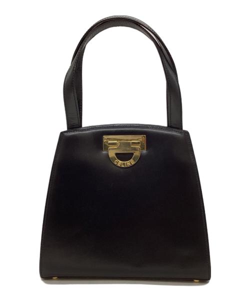 CELINE（セリーヌ）CELINE (セリーヌ) オールドガンチーニ2WAYバッグ ブラックの古着・服飾アイテム