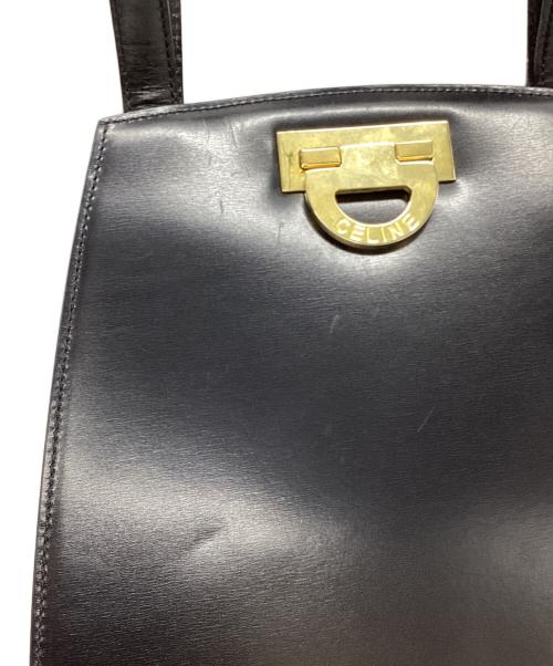 CELINE（セリーヌ）CELINE (セリーヌ) オールドガンチーニ2WAYバッグ ブラックの古着・服飾アイテム