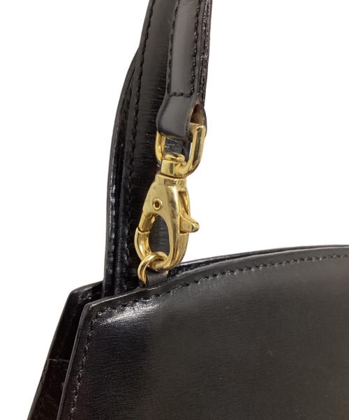 CELINE（セリーヌ）CELINE (セリーヌ) オールドガンチーニ2WAYバッグ ブラックの古着・服飾アイテム